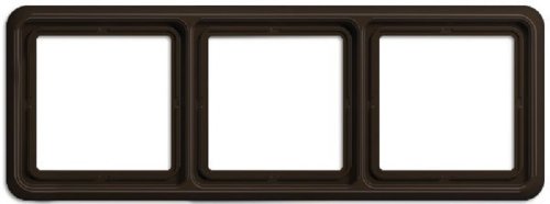 Рамка универсальная Jung CD500 3-м. коричневый картинка